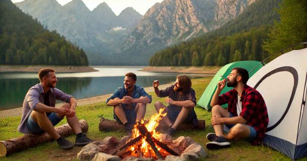 Campingplätze weltweit: Cannabis-Konsum erlaubt und entspannt
