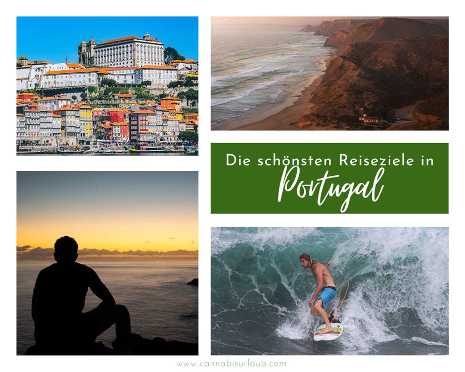 Wohin reisen Deutsch, Schweizer & Österreicher nach Portugal?