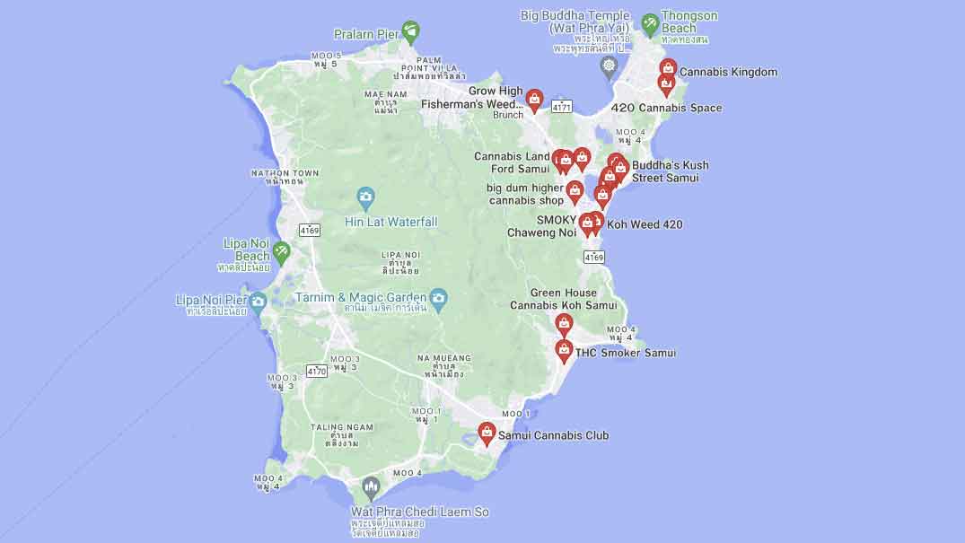 cannabis shops ko samui