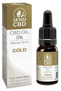 Gold-CBD-Öl 5% 10 ml