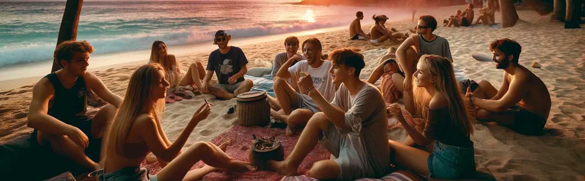 am strand mexiko cannabis rauchen