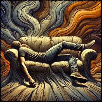 "Couch-Lock" und Müdigkeit