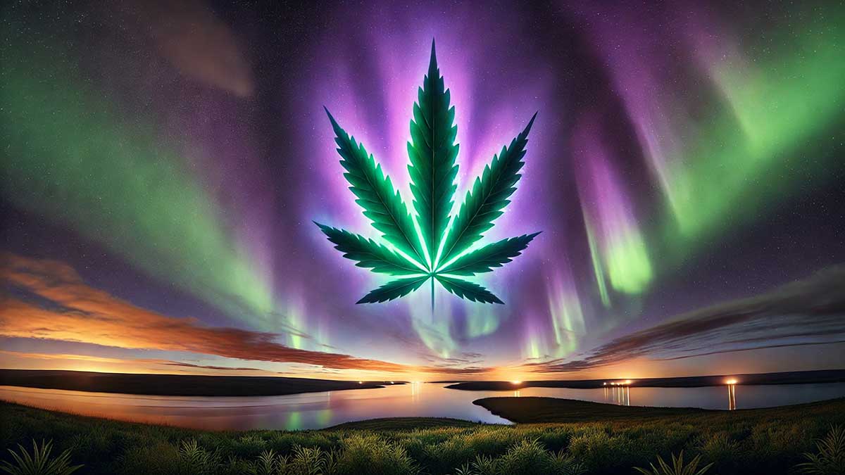 polarlichter cannabis urlaub