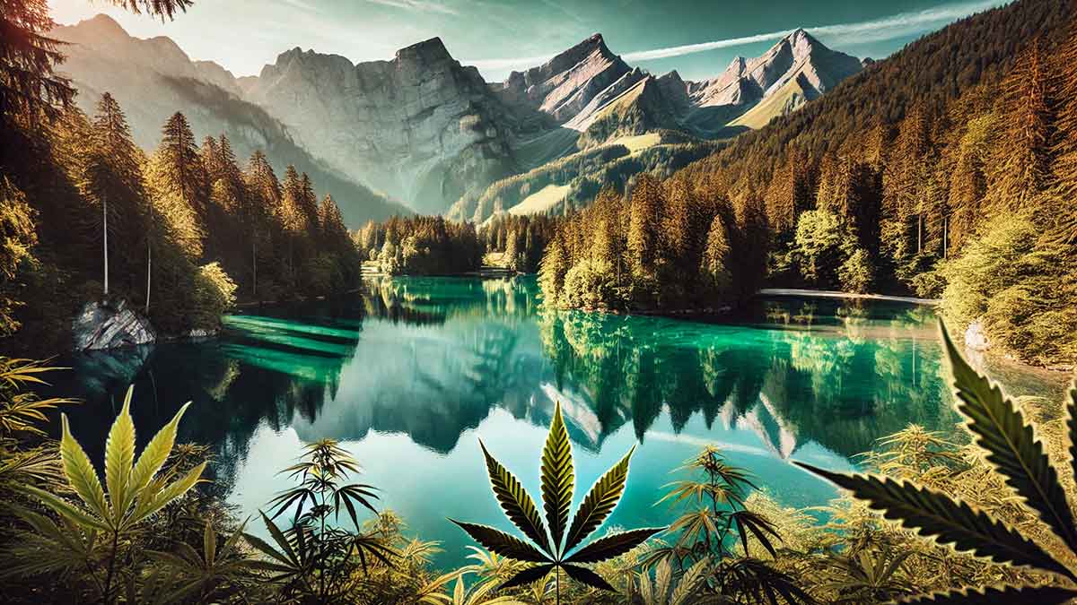 Crestasee in Switzerland