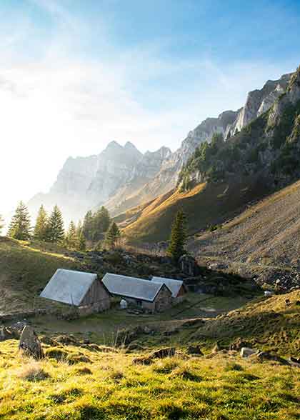 pfingsten und auffahrt in alpen schweiz kurzurlaub