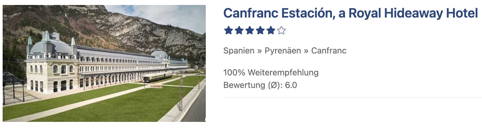 Canfranc Estación, a Royal Hideaway Hotel