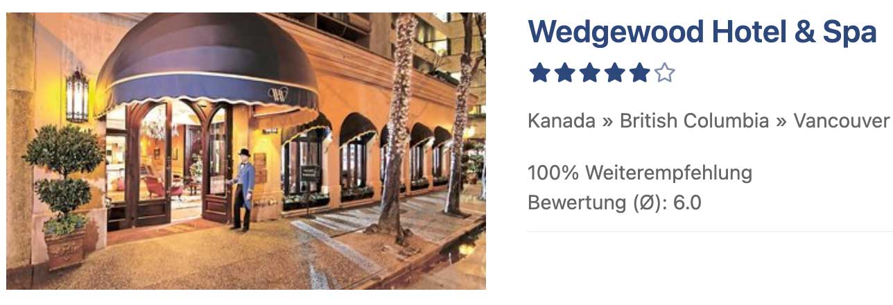 Wedgewood Hotel & Spa