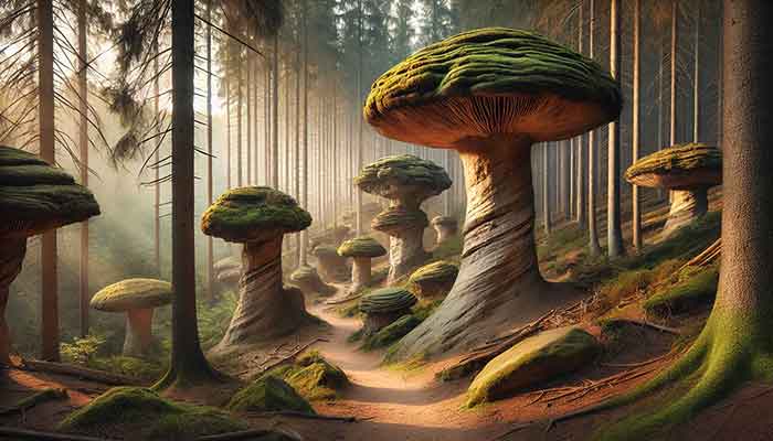 Mushroom Rocks in Tschechien - Ein Werk der Natur