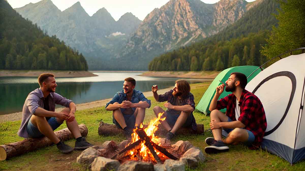 Campingplätze weltweit: Cannabis-Konsum erlaubt und entspannt