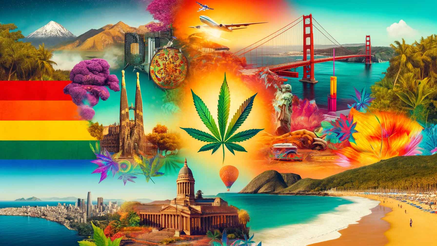 Fernreisen im Aufschwung: Cannabis-Urlaub in USA, Spanien & Co.