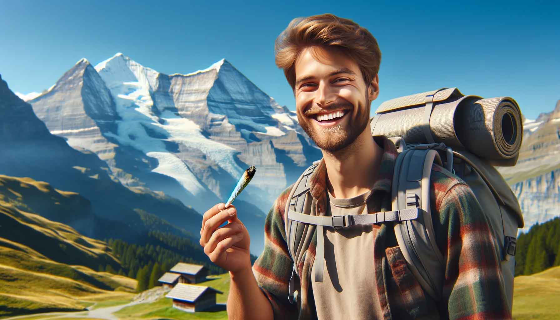 Klettern & Cannabis mit Herz: Die Freude am Fels in den Schweizer Alpen