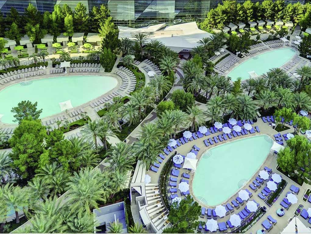 ARIA Resort pool
