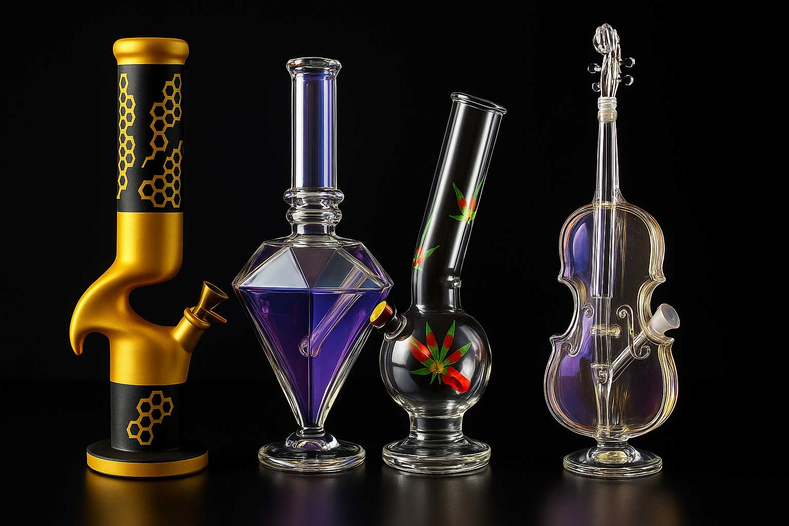 Kleine Bongs für unterwegs – ideal für deinen Cannabis-Urlaub