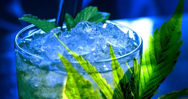 Wie macht man einen mit Cannabis versetzten Mojito?