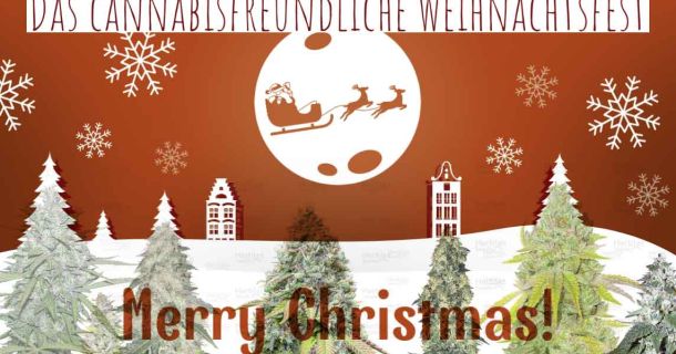 Für dein cannabisfreundliche Weihnachtsfest nur das Beste!
