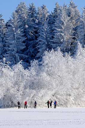 winter im erzgebirge