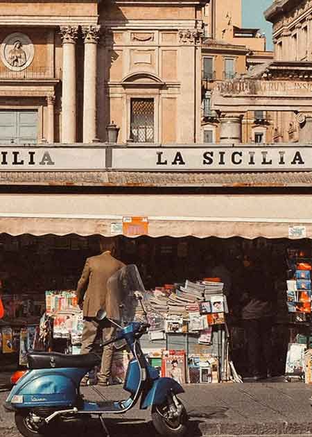 vespa touren neapel
