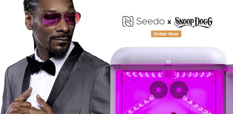 Snoop Dogg kooperiert mit Seedo für AI Growbox Tech (Bild: https://www.seedolab.com/)