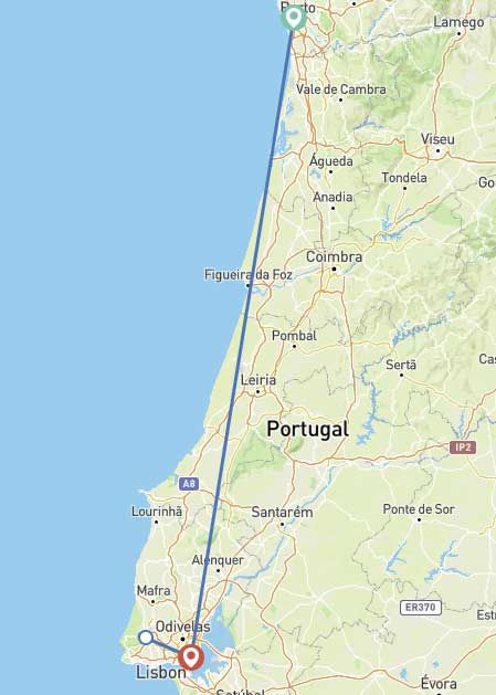 porto lissabon tour