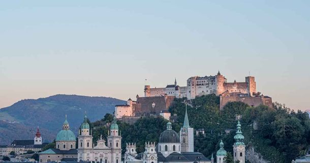 Salzburg in Österreich ist ein Ort voller Schönheit und Anmut.