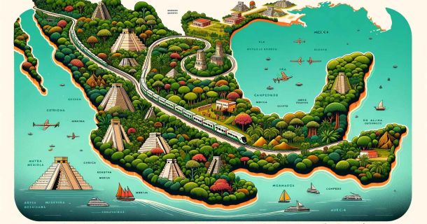 Der Maya-Zug, ein bedeutendes Infrastrukturprojekt in Mexiko