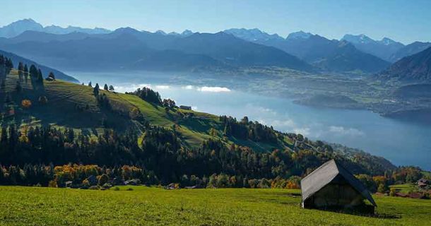 Die Tour: High über dem Thunersee
