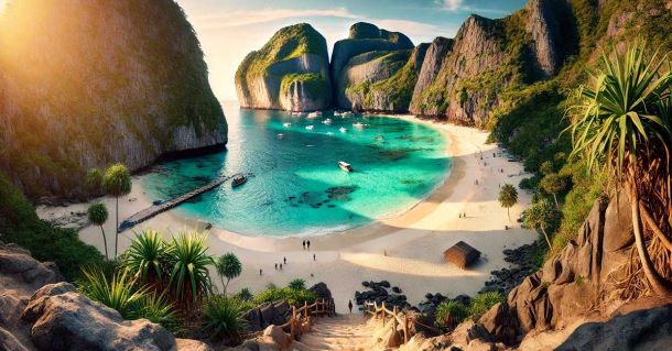 Maya Bay in Thailand: Ein Paradies mit Schutzmaßnahmen