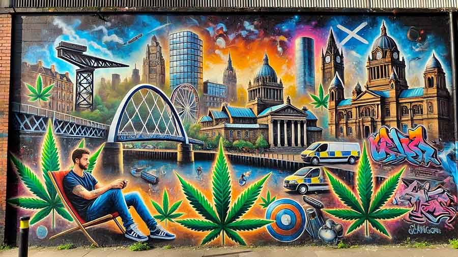 Glasgow - Cannabis Urlaub