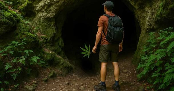 Wandern & Cannabis: Erdmannliloch Zürich