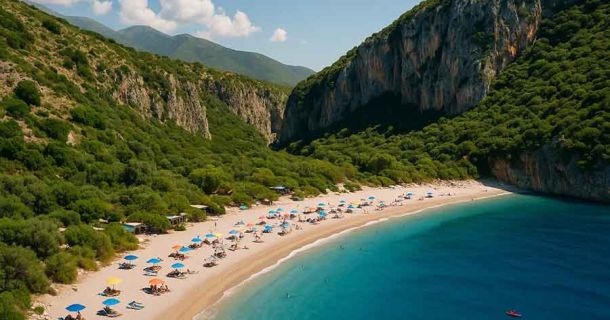 Gjipe Beach – Albaniens geheimer Canyonstrand