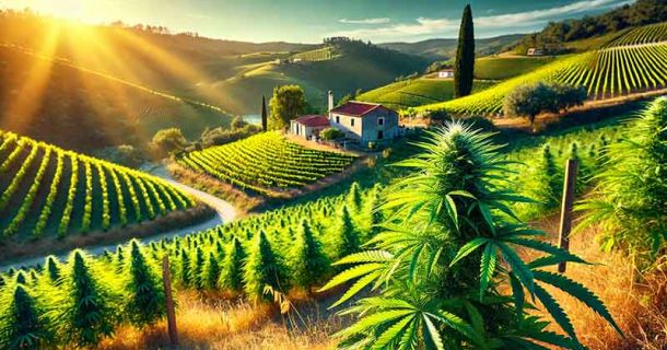 Grün, grüner, der grünste Cannabis-Urlaub in Portugal