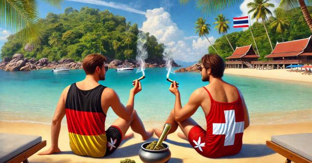 Kantiang Bay, Thailand: Entspannung und Cannabis-Urlaub
