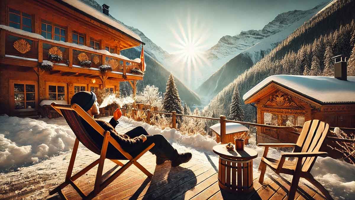 Ski fahren und Cannabis