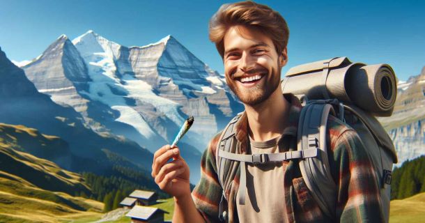 Klettern & Cannabis mit Herz: Die Freude am Fels in den Schweizer Alpen