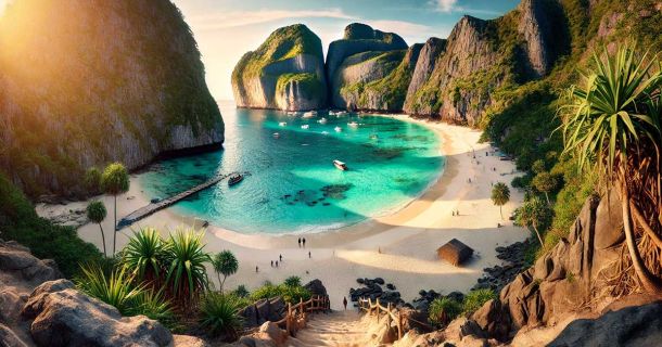 Maya Bay in Thailand: Ein Paradies mit Schutzmaßnahmen