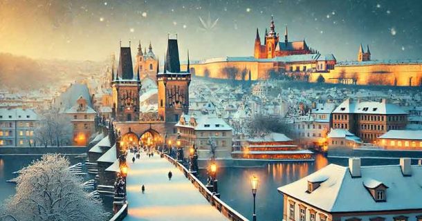 Prag im Winter: Die Goldene Stadt mit Cannabis erleben!